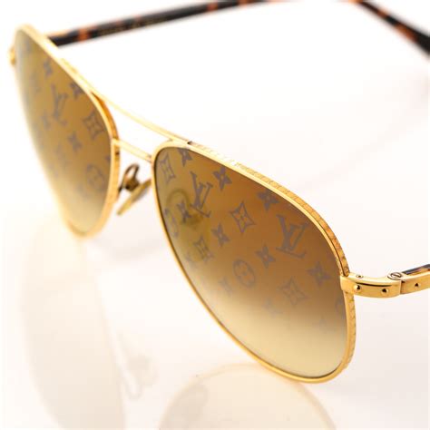 louis vuitton men's sunglasses gold|Louis Vuitton eyeglasses for men.